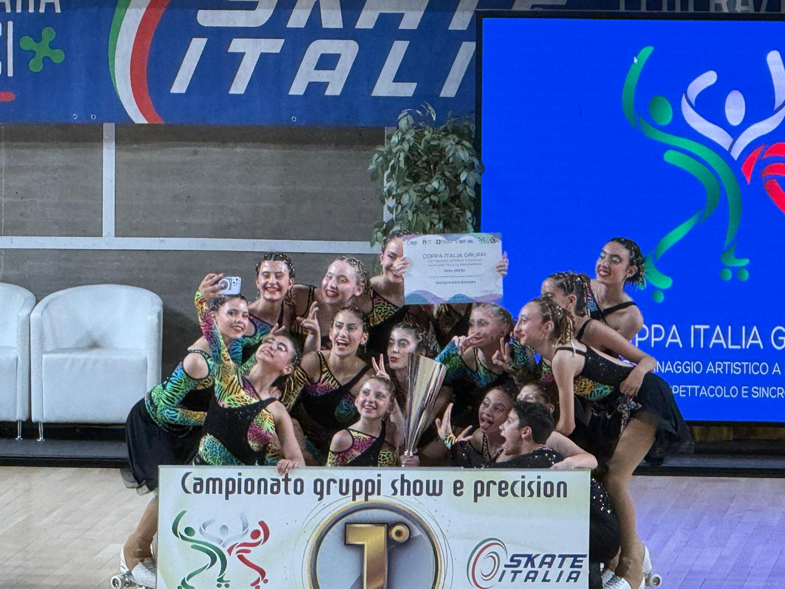 Small Sincro 1 posto Coppa Italia FISR 2026!