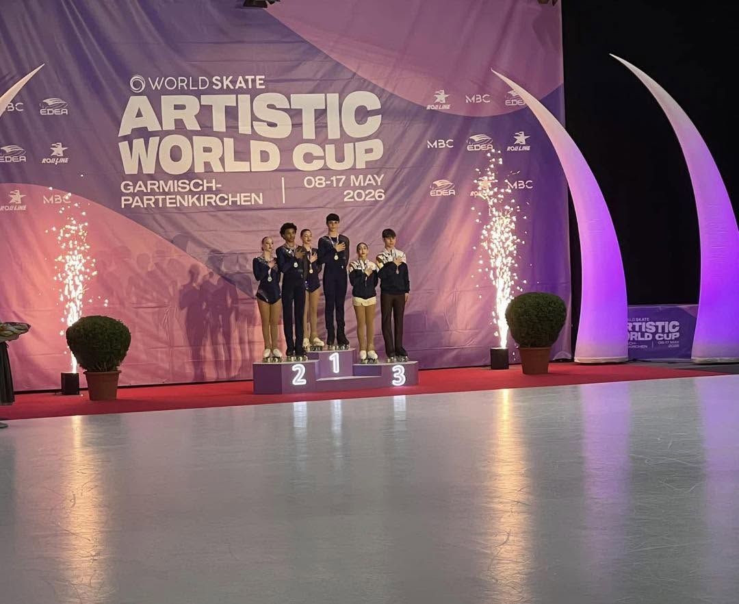 Schon e Greta: oro Coppie Danza e argento Coppie Artistico!